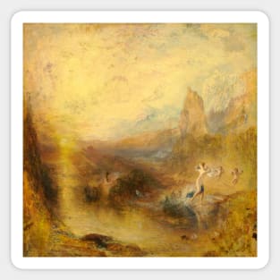 Glaucus and Scylla by J.M.W. Turner Sticker